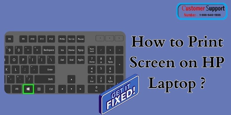 how to print screen on HP laptop ?