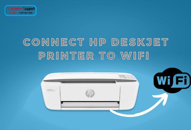how to connect hp deskjet printer to wifi 